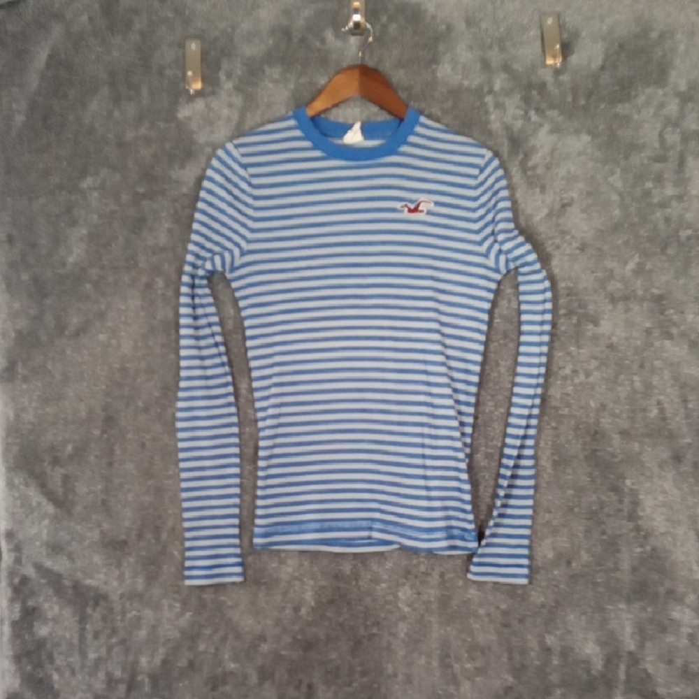 Hollister Thermal Y2k Inspired Warm Winter Long Sleeve Womens Top Sz M